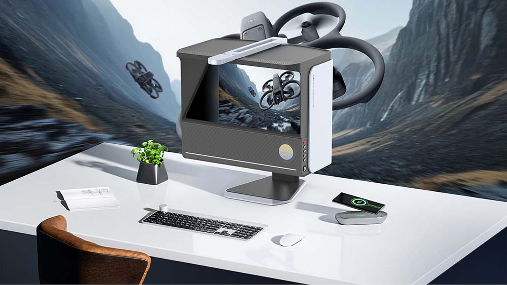 Close detail of the MAXIGHT Pro Edition housing and controls